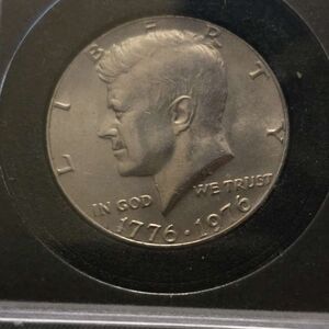 1976 50 cent J.F.K. United States Half Dollar Coin